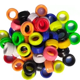 g p s 50 Pcs Rubber Rings Plastic Training Aid For Bird-picture-31
