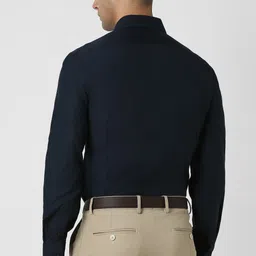 van heusen Men Slim Fit Solid Casual Shirt image 3