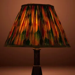 lampenschirm india Premium Softback 20cm Empire Cottan Fabric Lampshade (Multi) image 1