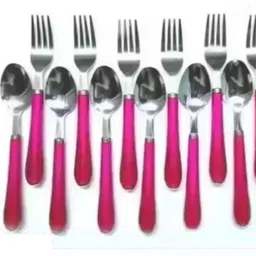 umang Strong Plastic Handles | Dining Rust-Free, Durable Stainless Steel Table Spoon Set-picture-12