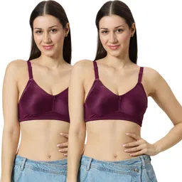 libertina Pack of 2 Women Everyday Non Padded Bra-picture-36