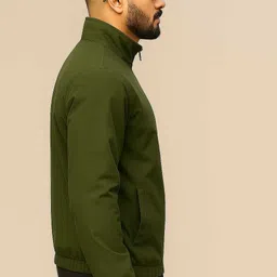 rainjoy Men Solid Casual Jacket image 3