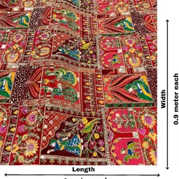 cartwindow Unstitched Crepe Blouse Material Embroidered, Animal Print, Polka Print, Floral Print, Printed, Washed/Ombre, Graphic Print image 4