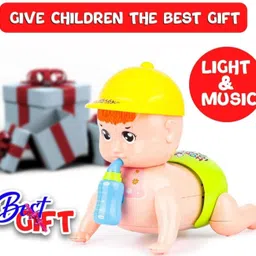 dakshh crawling musical baby image 5