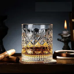 okechuku (Pack of 4) 1010_Fashioned Whiskey Glasses, Bourbon Glasses, Premium Scotch Glasses Glass Set Water/Juice Glass-picture-20