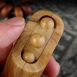 evaaenterprises Digital finger-counter wooden texture Digital Tally Counter image 2