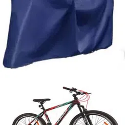CB120 cycle cover plain blue for leader highlander 26t 21 speed all Bicycle Cover Free Size-image-59