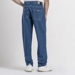red tape Men Loose Fit Mid Rise Blue Jeans image 3
