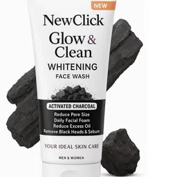 newclick Glow & Clean Charcoal Facewash Essence DewGuard Face Wash-picture-25