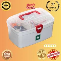 evara international Rectangular Medicine Box, Medical Box, First aid Box,Multi Purpose Box_K2 First Aid Kit-picture-24