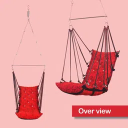 pelixo Swing Chair For Adults And Kids Cotton Large Swing Swings image 4