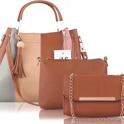 tcrazy Women Tan Shoulder Bag-picture-21
