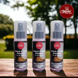 Carnoba Suede & Nubuck Renovator 100ml Neutral (Pack of 3) Shoe Care Kit-picture-25