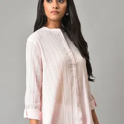 W Striped Cotton Top image 3