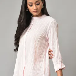 W Striped Cotton Top image 4