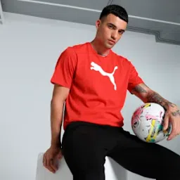 puma teamRISE Logo Cotton Men's Football Jersey-picture-13