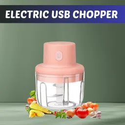 sacro Chopper (Electric Rechargeable Chopper) for Kitchen Vegetable Garlic Onion Q339 Electric Vegetable & Fruit Chopper image 1