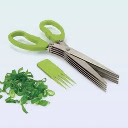 rdzrax Five-Blade Steel Vegetable Dicing Scissor Scissors-picture-23