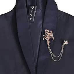 qtsy Self Design Men Waistcoat image 3