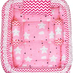 parth enterprise Cotton Baby Bed Sized Bedding Set-picture-37