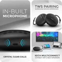 xech Wireless Bluetooth Speaker ARC 5 W Bluetooth Home Audio Speaker image 5