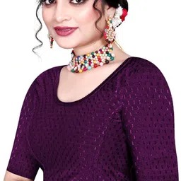 mayank bazaar U-Neck Women Blouse image 1