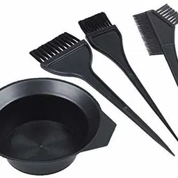 shri kanth art Black Hair Dye Brush For Personal and Offical Use image 1