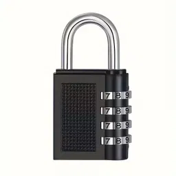 actrovax 4 Dial Steel Lock Padlock-br Padlock image 1