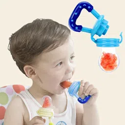 cruhi enterprise Nipple Teething Toy Baby Fruit Feeder Pacifier Pouches Teether and Feeder image 4