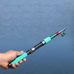 abirs 210 cm fishing rod 7 ft Red Fishing Rod image 3