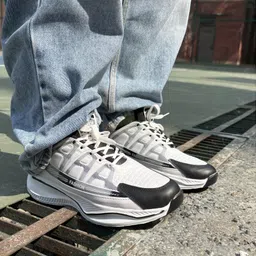 markon Men’s Street Glide Lightweight White Sneakers | Stylish & Comfortable Sneakers For Men image 2