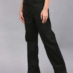 coy Women Relaxed Fit High Rise Black Jeans-picture-11
