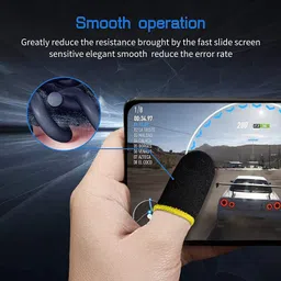 munshine Thumb & Finger Sleeve for Pubg Mobile Phone Game Gaming Gloves Finger Sleeve image 5