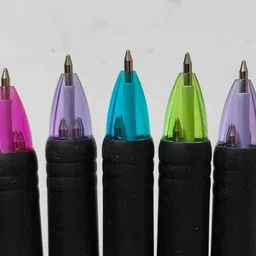 sunita enterprises Smooth Writing 4 in 1 Multicolor Ballpoint Pen with Soft Grip for School, Office Ball Pen Refill image 3