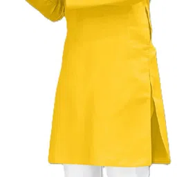 omkar enterprisess Men Cotton Blend Kurta Pyjama Set image 2