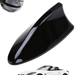 ccmm Unique New Design Shark Shape Waterproof Black Shinny Antenna For Car-328 Universal Black Waterproof Car Roof Shark Antenna-328 Satellite Vehicle Antenna-picture-27