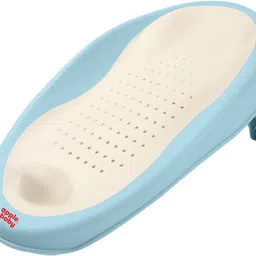 apple baby Best Baby Bath Tub Support for Safe & Comfortable Bath Time ath Support, Soft-Touch TPE Material, Non-Slip Surface with Quick Drain Holes, Compact and Lightweight Free-standing Bathtub-picture-32