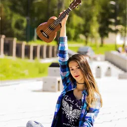 urban infotech 24 Inch Tenor Acoustic Ukulele Built-in Equalizer with Carrying Bag Cover Concert Ukulele image 4