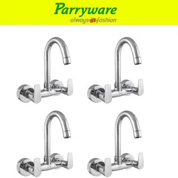 parryware Primo Wall Mounted Sink mixer with Swivel Spout set of 4 pic 206 Wall Mounted Sink mixer with Swivel Spout Sink Mixer Faucet-picture-17