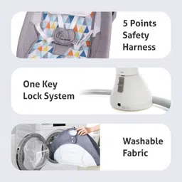 r for rabbit Cocoon The Smart Auto Swing With Mosquito Net | 6 month Warranty image 5