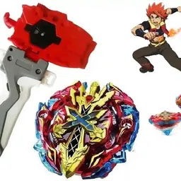 crazybuy Beyblaade Bursst B-48 Xeno Xcalibur Attack & B-59 Stamina Zillion With Handle image 2