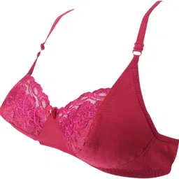 x-well Pack of 3 Women Full Coverage Non Padded Bra image 4