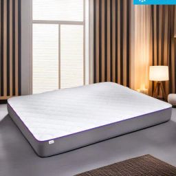 sleepspa Dual Comfort 6 Inches HR Foam Mattress with Comfort Cubes and Rebotech In Single Size-picture-20