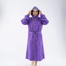 aashi Solid Women Raincoat image 4