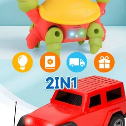 atoz toys Rechargeable Remote Control Thar+Crawling Crab (COMBO OF 2)-picture-21