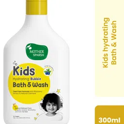 Kids & Baby Hydrating Bubble Bath and Body Wash with Tear Free Formula,Blueberry-image-20