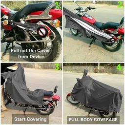bike blazer Waterproof Two Wheeler Cover for Hero image 2