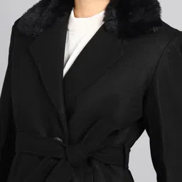 breil by fort collins Tweed Solid Coat For Women image 4