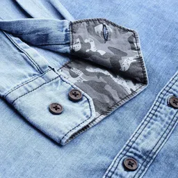 roadster Men Regular Fit Solid Casual Shirt image 3