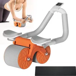 aaradhexport 2023 New Ab roller Wheel, Automatic Rebound 2 In 1 For Abs Workout Ab Exerciser-picture-20